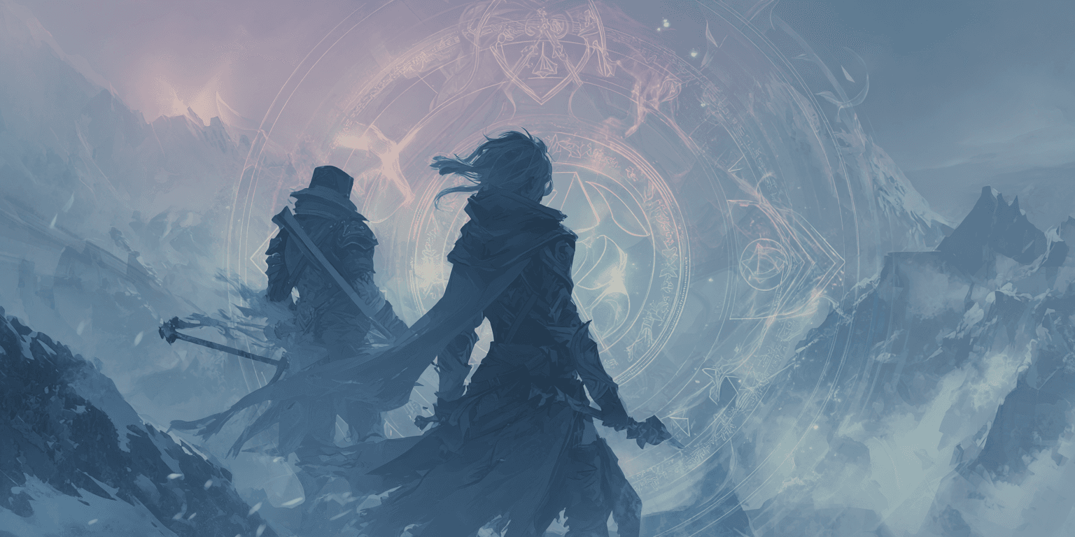 Fantasy smoke backdrop